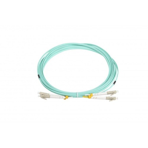 Патч-корд FC-D2-503-LC/PR-LC/PR-H-5M-LSZH-AQ волоконно-оптический(шнур) MM 50/125(OM3) LC-LC duplex