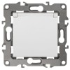 Розетка 1-м СП Эра12 12-2003-01 16А IP20 250В 2P+E Schuko защ. шторки защ. крышка без лапок механизм