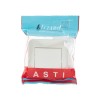 Выключатель 1-кл. 1п СП ASTI 10А IP20 в сборе жемчуж./бел. перламутр. LEZARD 7081-3030-100