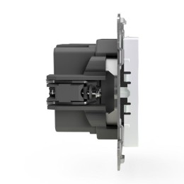 Розетка 2-м USB СП Pixel тип A+A 5В 1х2.1А 2х1.05А механизм перламутр. TOKOV ELECTRIC TKE-PX-2USB-C0