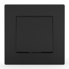 Выключатель 1-кл. СП Pixel 10А IP20 в сборе карбон TOKOV ELECTRIC TKE-PX-V1F-C14