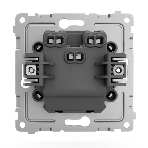 Выключатель 2-кл. СП Pixel 10А IP20 механизм карбон TOKOV ELECTRIC TKE-PX-V2-C14