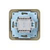 Выключатель 1-кл. 1п СП ASTI 10А IP20 в сборе золото. LEZARD 7081-3636-100