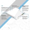 Светильник светодиодный MiR 30Вт 5000К IP40 3000лм 595х595х50мм ДВО офисный матов. рассеив. GAUSS G1