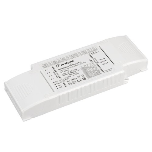 Блок питания ARJ-SP-50-PFC-DALI2-MIX-PD (50Вт 9-55В 0.7-1.2А) IP20 пластик Arlight 041418
