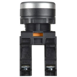 Кнопка d22мм 1НО+1НЗ MASTER с фиксацией желт. IEK MI-BT60-11T-3-21-K05