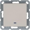 Переключатель проходной 1-кл. 10А IP20 с подсветкой механизм тауп Jasmart G3012NT