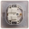 Розетка 1-м СП Glossa 16А IP44 с заземл. защ. шторки с крышкой в сборе бел. SE GSL000148