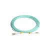 Патч-корд FC-D2-503-LC/PR-LC/PR-H-10M-LSZH-AQ волоконно-оптический (шнур) MM 50/125(OM3) LC-LC duple