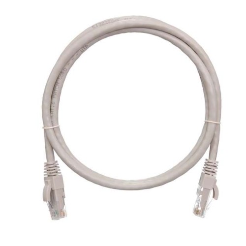 Шнур коммутационный U/UTP 4 пары кат.6 (класс E) 250МГц 2хRJ45/8P8C T568B заливной с защитой защелки