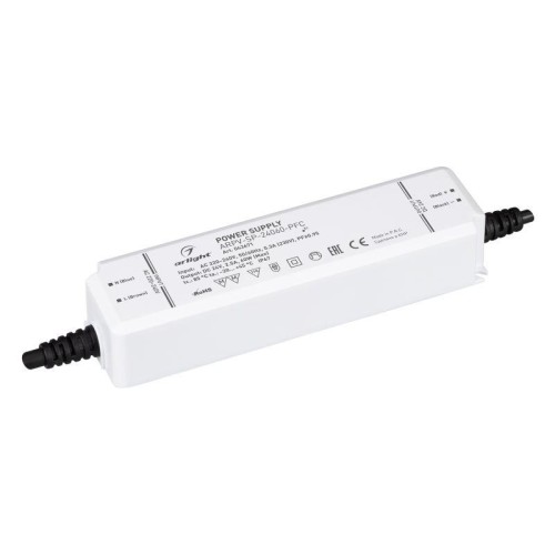 Блок питания ARPV-SP-24060-PFC (24В 2.5А 60Вт) IP67 пластик Arlight 043671