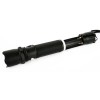 Фонарь аккумуляторный E145 CREE 1Вт фокус 3 режима 220В пластик. черн. (бокс) Ultraflash 12352