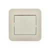 Выключатель 1-кл. 1п СП ASTI 10А IP20 в сборе крем. LEZARD 7081-0303-100