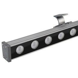 Прожектор линейный AR-LINE-1000-24W Warm2700 (GR 15 deg 230В) IP65 металл Arlight 051750