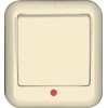 Выключатель 1-кл. ОП Прима 6А IP20 с индикацией сл. кость (опт. упак.) SchE A16-046-S