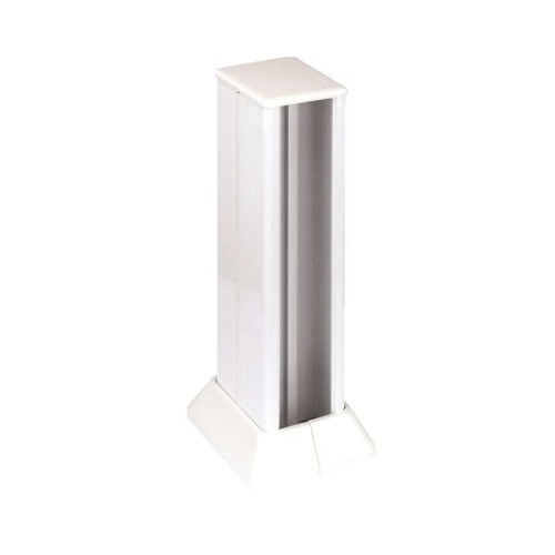 Мини-колонна 2-сторонняя на 6-мод. CIMA 471х126.5(158)х109.5(181)мм Simon Connect бел. ALC323-9