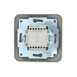 Выключатель 1-кл. 1п СП ASTI 10А IP20 в сборе платина. LEZARD 7081-3535-100