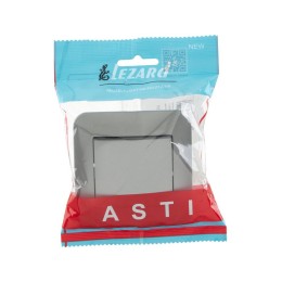 Выключатель 1-кл. 1п СП ASTI 10А IP20 в сборе платина. LEZARD 7081-3535-100