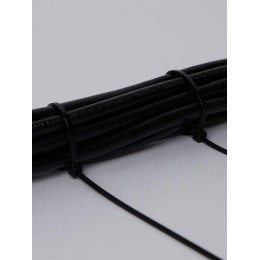 Хомут кабельный 2.5х250 нейл. черн. (уп.100шт) IEK UHH32-D025-250-100