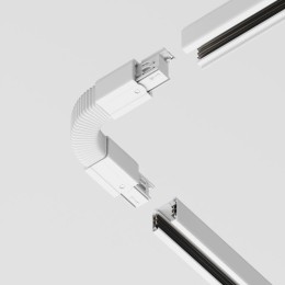 Коннектор гибкий Trinity бел. Voltega TRA-VGL005CF-31W