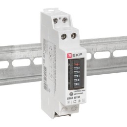 Счетчик SKAT 101М/1-5(40) SDM 1ф 5-40А модульный без поверки EKF 10105M