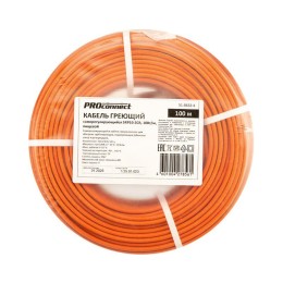Кабель греющий саморегулирующийся пищевой 10 ККНС 2ЛПп-ЭЛ 65/85 экранированный 10Вт/м 100м PROCONNEC
