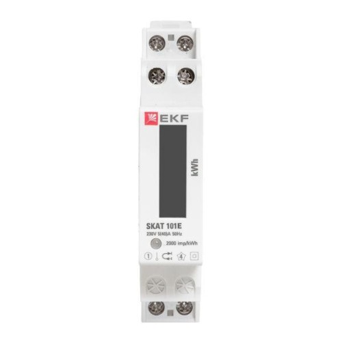 Счетчик SKAT 101E/1-5(40) SDM 1ф 5-40А модульный без поверки EKF 10106M