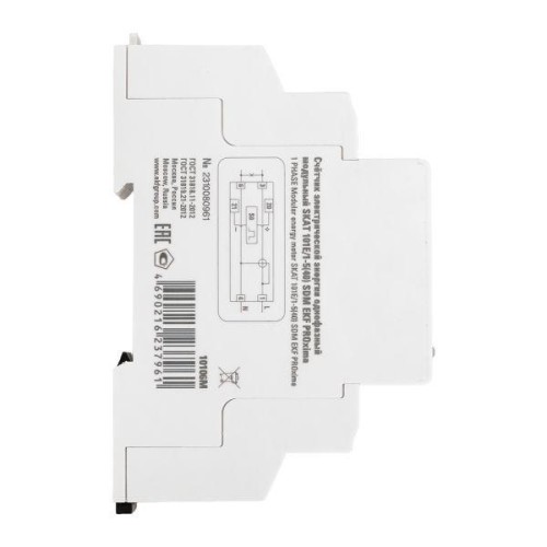 Счетчик SKAT 101E/1-5(40) SDM 1ф 5-40А модульный без поверки EKF 10106M