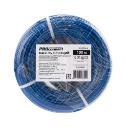 Кабель греющий саморегулирующийся пищевой 16 ККНС 2ЛПп-ЭЛ-65/85 экранированный 16Вт/м 100м PROCONNEC