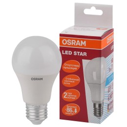Лампа светодиодная LED Star Classic A 60 7W/840 7Вт грушевидная матовая 4000К нейтр. бел. E27 650лм