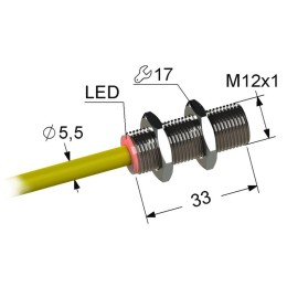 Выключатель бесконтактный PS2-12M33-2B21-K МЕГА-К A8010-34128545
