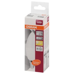 Лампа светодиодная LED Star Classic B 60 6.5W/827 6.5Вт свеча матовая 3000К тепл. бел. E14 550лм 220