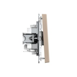 Выключатель 1-кл. ArtGallery 10AX быстрозажим. клем. механизм песочн. SE GAL001211S