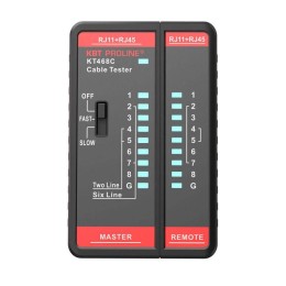 LAN-тестер кабельный KT 468C PROLINE КВТ 88552