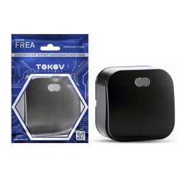 Выключатель 1-кл. ОП Frea 10А IP20 250В с индикацией АБС-пластик карбон TOKOV ELECTRIC TKE-FR-V1I-C1