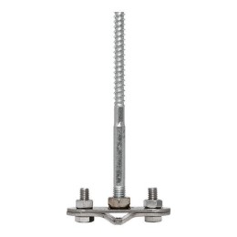 Держатель фасадный L160мм Ni PROxima EKF lp-d2305-ni