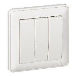 Выключатель 3-кл. СП W59 16А IP20 в сборе сл. кость SchE VS0516-351-28