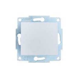 Выключатель 1-кл. 1п СП ASTI 10А IP20 механизм бел. LEZARD 7081-0288-100