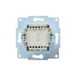 Выключатель 1-кл. 1п СП ASTI 10А IP20 механизм бел. LEZARD 7081-0288-100