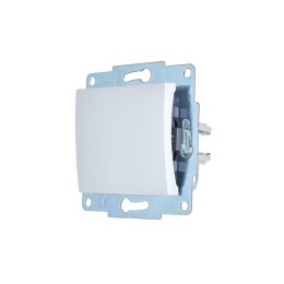 Выключатель 1-кл. 1п СП ASTI 10А IP20 механизм бел. LEZARD 7081-0288-100