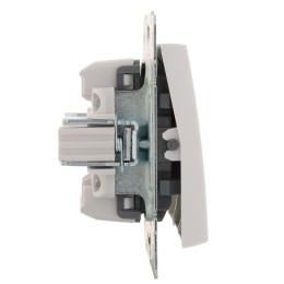 Выключатель 3-кл. СП Rain IP20 механизм бел. LEZARD 703-0288-109