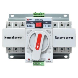 Устройство автоматического ввода резерва АВР 3п C 50А 400В MCB PROxima EKF ats-mcb-50c-3p-pro
