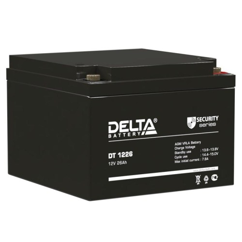 Аккумулятор ОПС 12В 26А.ч DT 1226 Delta 4614010040010