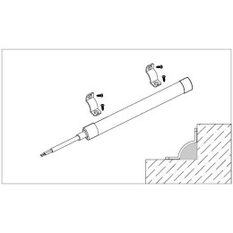 Комплект монтажных клипс для ленты Neon LIFE 1010 угловой (уп.20шт) VARTON V4-NS-00.0053.STR-0014