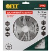 Диск пильный для циркулярных пил по дереву 190х30/25.4х40T FIT 37742