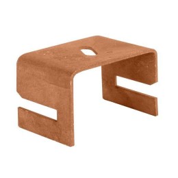 Держатель для полосы 25х4 (скоба) Cu PROxima EKF lp-d2311-cu