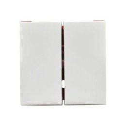 Выключатель 2-кл. 2мод. СП 10А IP20 ВК1-22-00-П бел. PRIMER IEK CKK-40D-VD2-K01