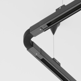 Коннектор гибкий Trinity черн. Voltega TRA-VGL005CF-31B