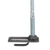 Держатель фасадный с крючком L160мм HZ PROxima EKF lp-31616