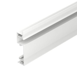 Профиль PLINTUS-H73-F-2000 WHITE алюм. L2000 Arlight 043592